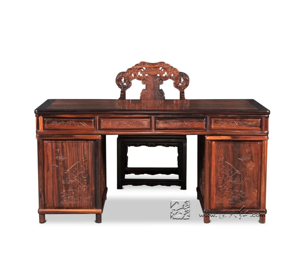 1.8m Executive Writing Desks Rosewood Office Living Room Furniture Antique Computer Tables Solid Wood Book board Chinese Style