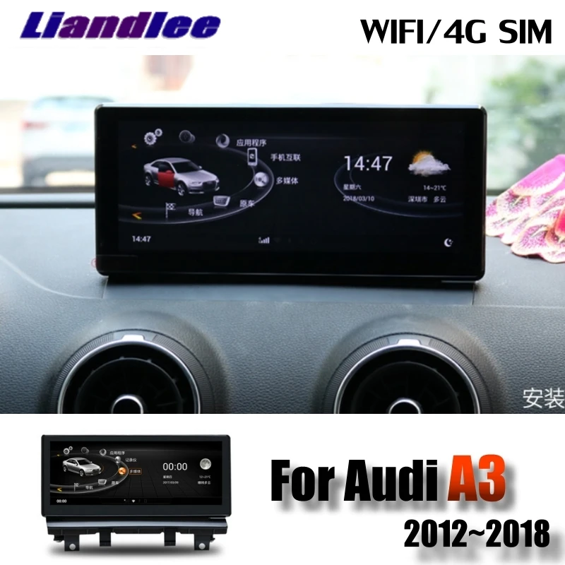 Perfect Liandlee Car Multimedia Player NAVI For Audi A3 S3 RS3 8V MQB 2012~2018 Original Car System Radio Stereo GPS Screen Navigation 4 Perfect Liandlee Car Multimedia Player NAVI For Audi A3 S3 RS3 8V MQB 2012~2018 Original Car System Radio Stereo GPS Screen Navigation 4