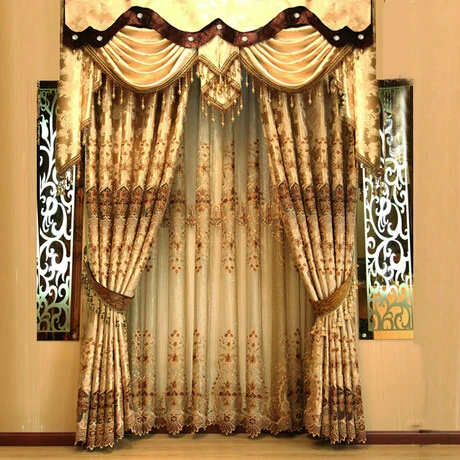 Mode brodé rideau de luxe de qualité de style chinois moderne ... Mode brodé rideau de luxe de qualité de style chinois moderne ...