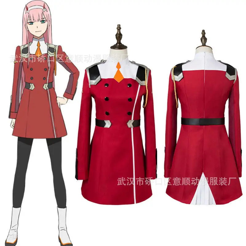 02 ноль два костюма для косплея любимый в FRANXX Косплей DFXX женский костюм полный