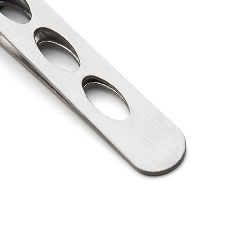1pc Beauty Women Eyebrow Tweezer Stainless Steel Slanted Tip Eyebrow Tweezer Hair Removal Clip Random Color Mayitr