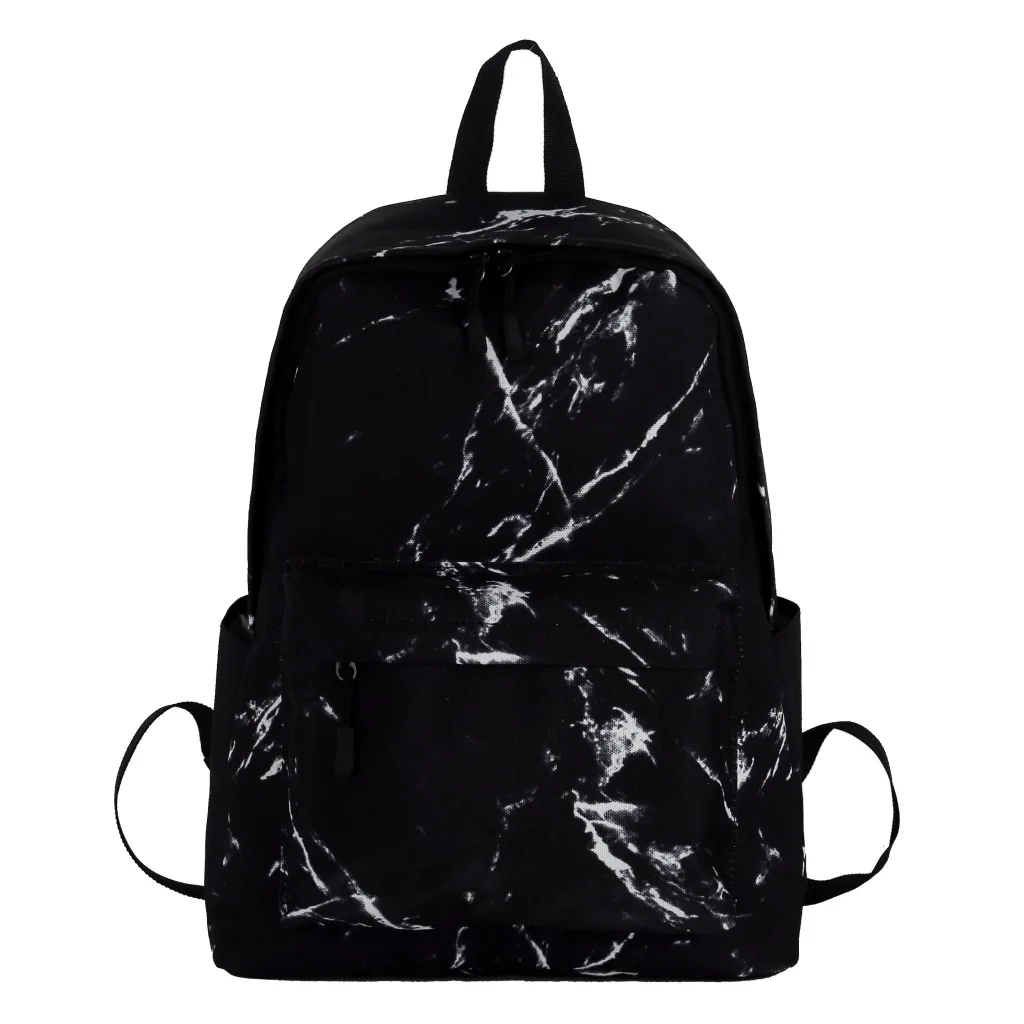 

Women Marbling Backpack Nylon Backpack For Teenagers Girls Ladies Bags Female Computer High Quality Rucksack Schoolbag Feminin