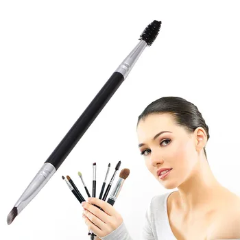 

2 in 1 Makeup 12# Large Synthetic Duo Brow Brush Blending Eyebrow Brushes Kit