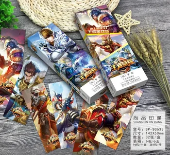 

32 pcs / lot "king of glory" Chinese comic book bookmarks kawaii stationery school supplies