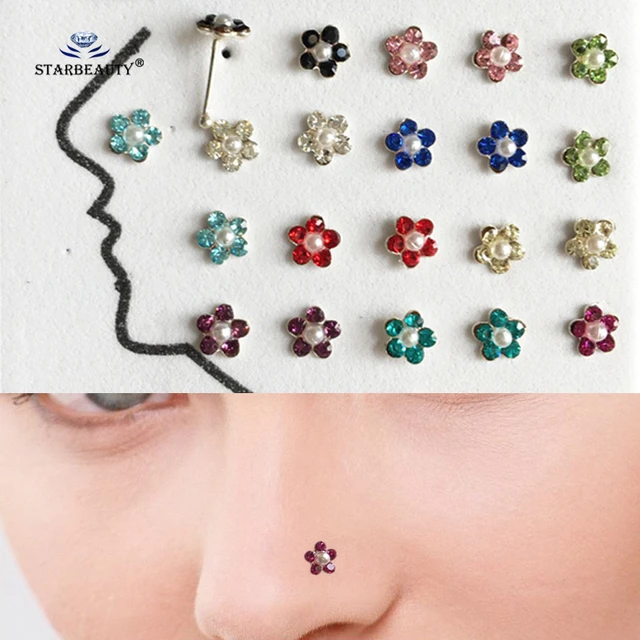 Bridal Pearl Kundan Nose Ring – Silvermerc Designs