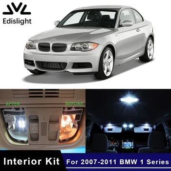 

Edislight 14Pcs Canbus No Error LED Lamp Car Bulbs Interior Package Kit For 2007-2011 BMW 1 Series Map Dome Trunk Door Light