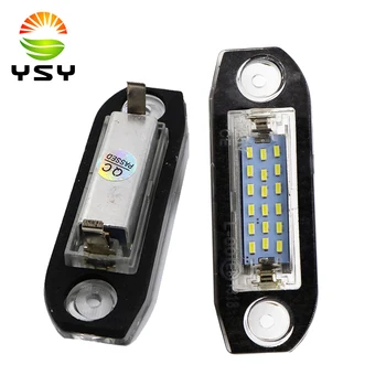 

YSY 20X LED License Plate Lights White SMD car LED Number Plate Lamp Styling For Volvo S80 XC90 S40 V60 XC60 S60 V70 C70