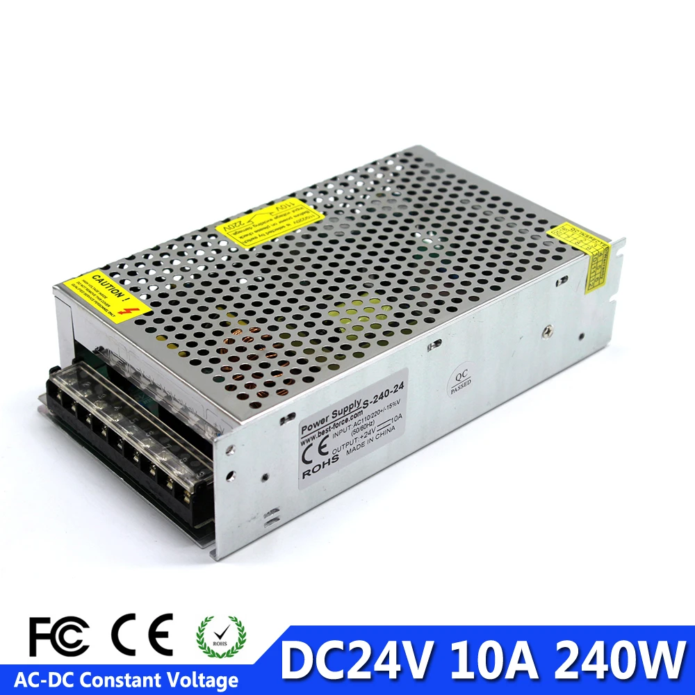 DC 24V 360W Schaltnetzteil Transformator Netzteil für LED Streifen 3D Drucker