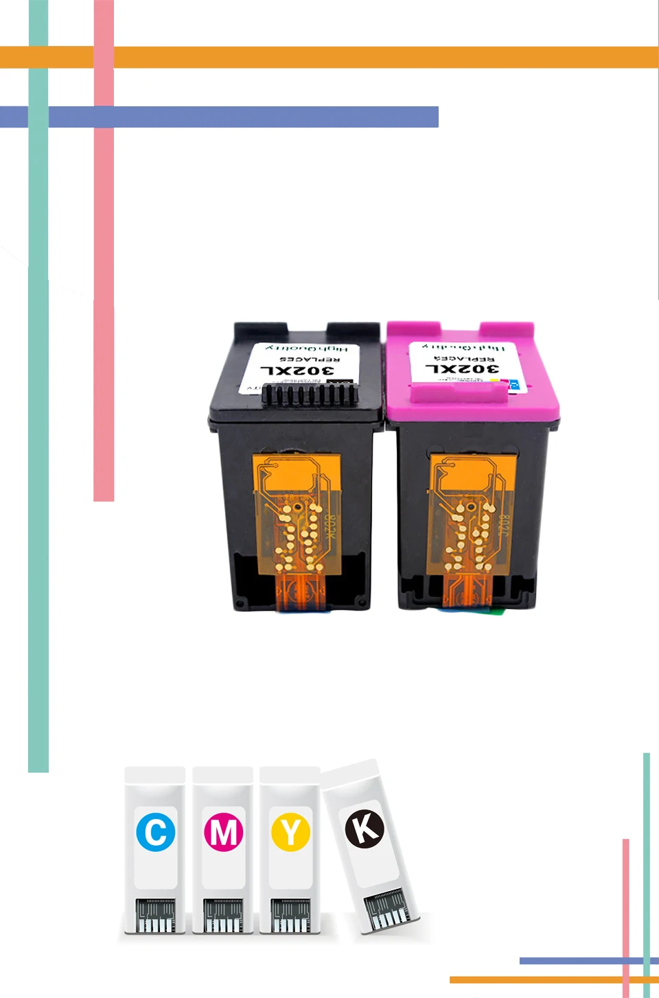 for 302 compatible cartridge 302.