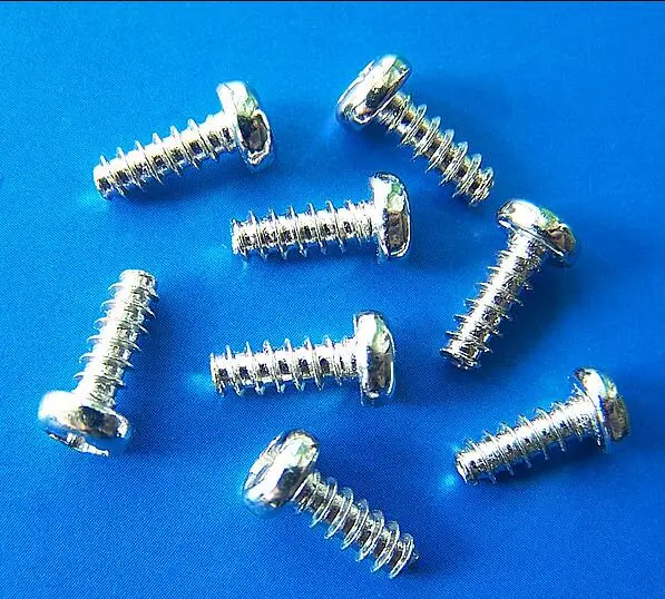 

PB1.2 M1.4 1.7 M2 2.3 2.6 2.8 M3 *2 3 4 5 6 7 8 10 12mm silver or black round head cross phillips Flat tail self-tapping screws