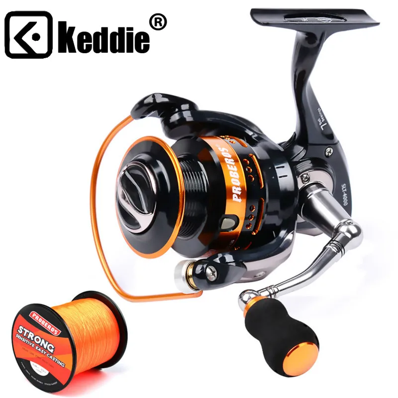 

1PC New Aluminum Alloy Fishing Reel Water-Resistant Carbon Drag Spinning Reel Larger Spool Max Drag 20KG for Sea Fishing Wheel