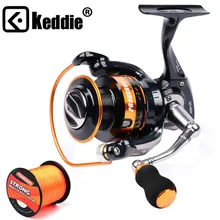 1PC New Aluminum Alloy Fishing Reel Water-Resistant Carbon Drag Spinning Reel Bigger Spool Max Drag 20KG for Sea Fishing Wheel