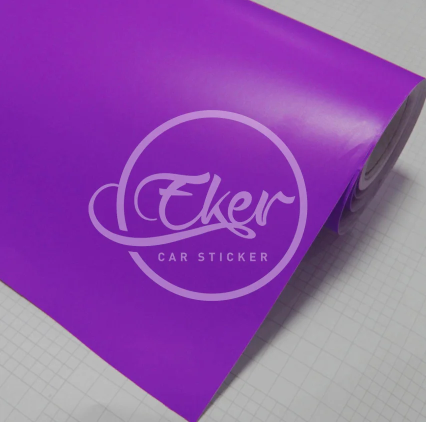 EKER CAR STICKER 1.52x30M 5FTx98FT Free Shipping Air Bubble Free Matt