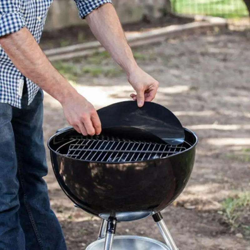 

1pcs Kitchen Baking Tools Round Shape Non-Stick BBQ Grill Mat Reusable Portable Picnic Cokking Barbecue Baking Sheets Mats