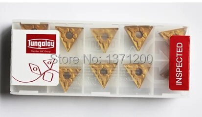 

10Pcs TNMG160404 TM T9125 Lathe Cutting Insert Carbide Turning Tool Insert For steel and stainless steel