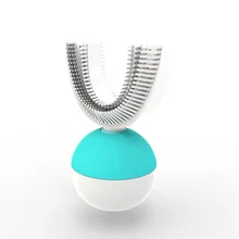 Новые продукты для ТВ интеллектуальная автоматическая электрическая звуковая волна для взрослых ленивая u-образная зубная щетка с кольцевой беспроводной зубной щеткой