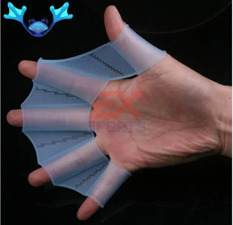 1 PairX силиконовые перчатки для плавания с ладоней, перчатки для дайвинга, перчатки для тренировок, перчатки для рук, перчатки для рук, высокое качество