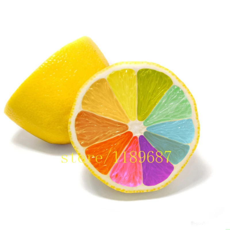 

20pcs/bag rainbow lemon bonsai fruit & vegetable no-GMO plant for home & garden