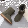 GRWG 100% Genuine Cowhide leather Snow boots women Top quality Australia Boots Winter Boots for women Warm Botas Mujer ► Photo 3/5