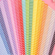 20 смешивать цвета печатные полосы Фетр Ткань полиэстер DIY Фетр Ткань нетканые 29x29 см DIY украшения