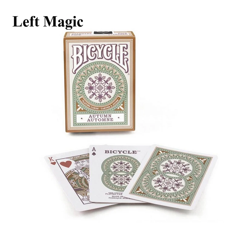 Осенняя Палуба Игральные карты bicycle Покер Размер USPCC Custom Limited Ed. Новые Запечатанные Магия фокусов реквизит