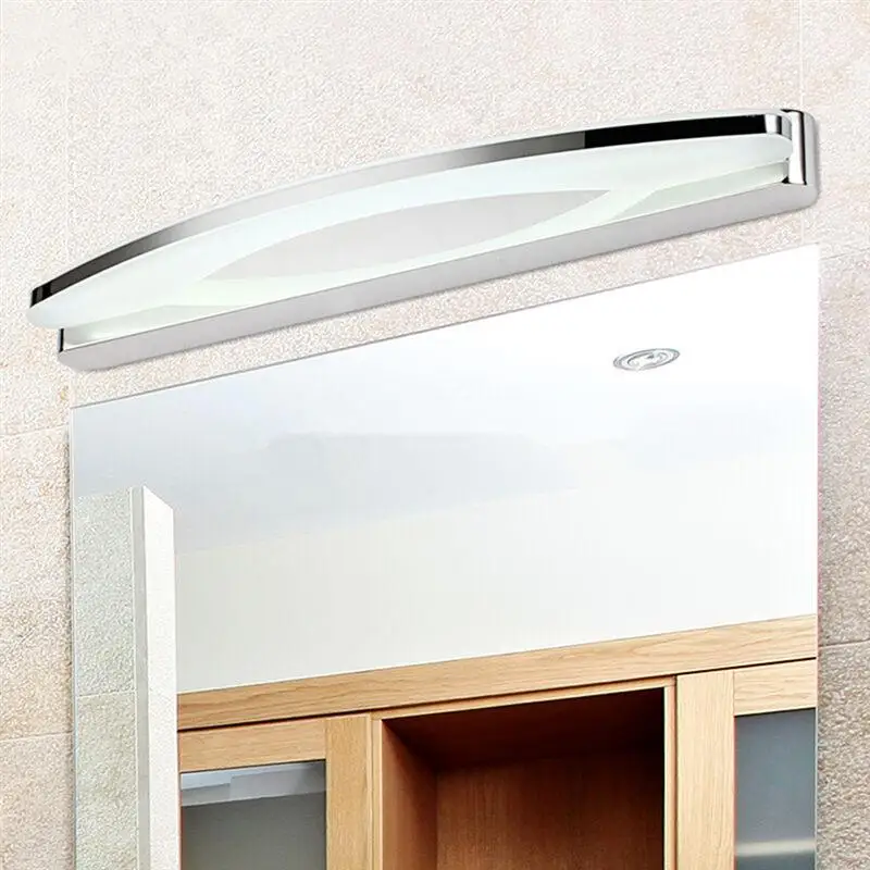 

40CM 8W Bathroom Mirror Lamp Minimalist Waterproof LED Bath LED Crystal Mirror Lamp Bathroom Wall Light Mirror Lighting