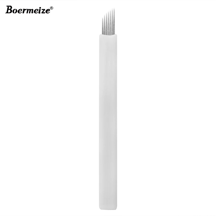 

microblading needles 7CF Permanent Makeup Eyebrow flex Tattoo Needles Blade For 3D Microblading Microblading Embroidery Pen
