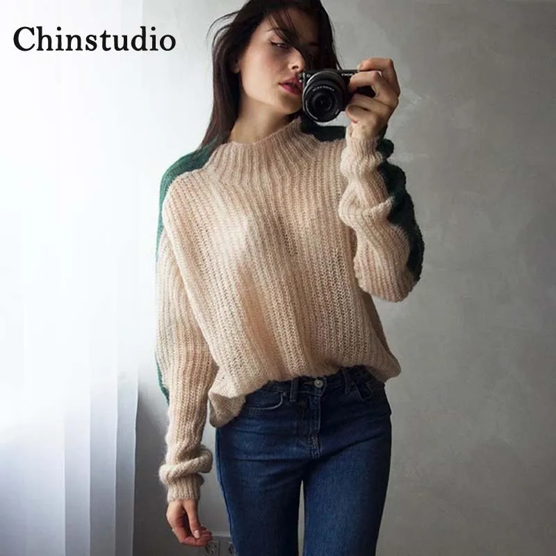 Chinstudio Pullover Women 2018 Spring Sweater Moha...