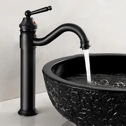 Luxury Oil Rubbed Bronze Gooseneck Single Handle Swivel Kitchen Bathroom Sink Basin Faucet Mixer Taps ahg019
