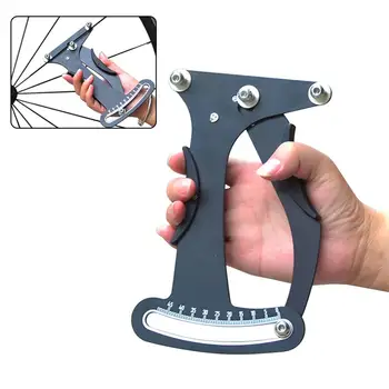 

Bike Indicator Meter Tensiometer Bicycle Spoke Tension Wheel Builders Tool Bicycle Spoke Repair Tool Hiking Biking Adjustable B4