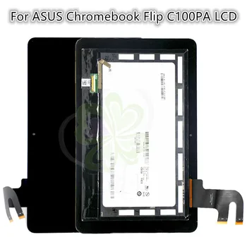 

100% tested For ASUS Chromebook Flip C100PA 10.1" tablet lcd display with touch screen digitizer Assembly replacement parts