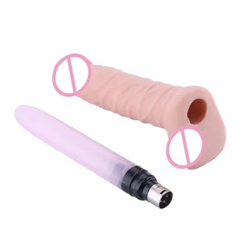 HISMITH 3 XLR Sex Machine Skeleton Separable Dildo Attachment Women Penis Length 22cm Width 3.8 cm Adult Toys Sex Toys For Women 4