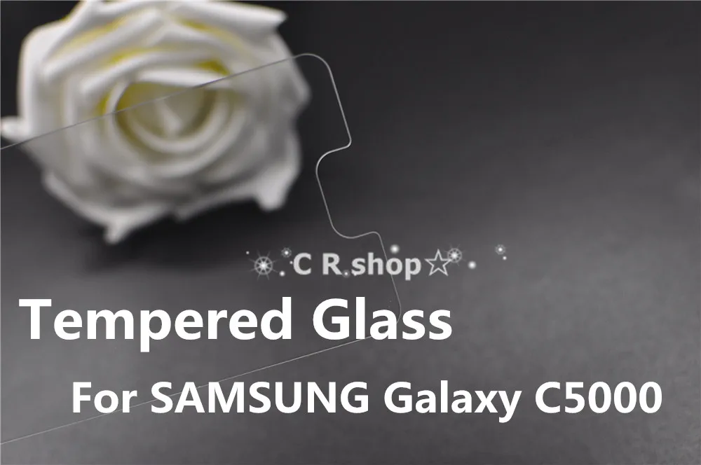Закаленное Стекло Для SAMSUNG Galaxy C5000 Экран Фильма защиты Защитная мобильный телефон
