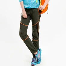 Mortonpart Для Мужчин's Для женщин Штаны для прогулки Лето быстросохнущая растягивается дышащий лоскутное Пеший туризм кемпинг рыбалка брюки