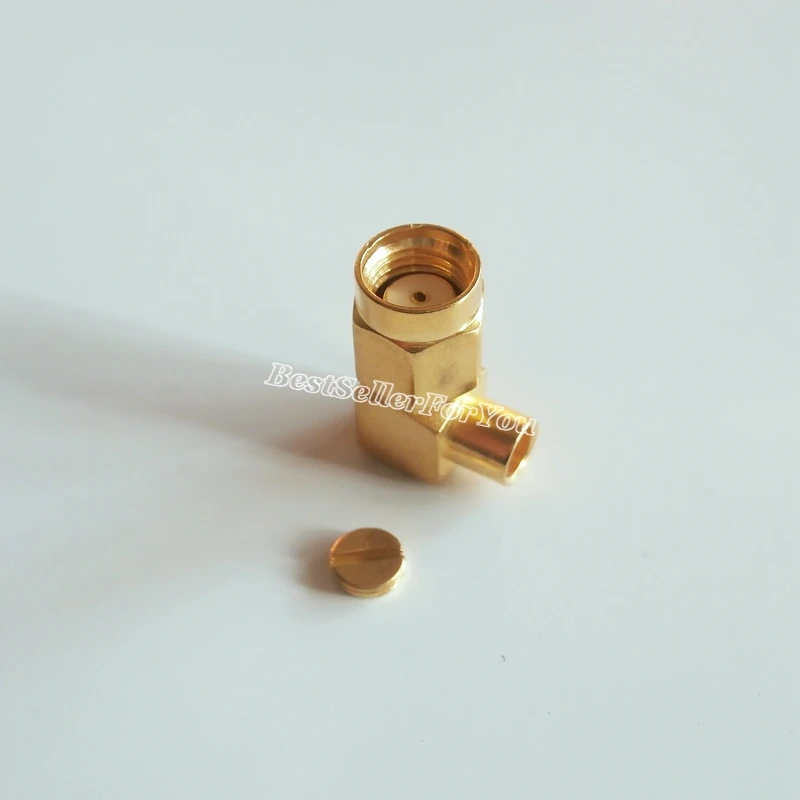 10 шт. Полужесткий радиочастотный разъем RG402 0 141 дюйма|angle connector|connector maleconnector 2 |
