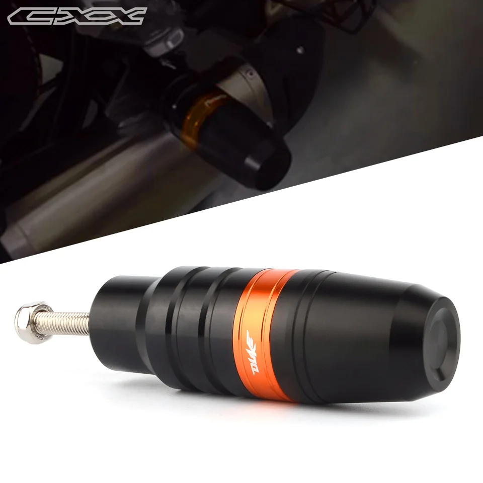 Аксессуары для мотоциклов KTM DUKE 390 duke390 2017 2018 2019 2020 оранжевые слайдеры выхлопной