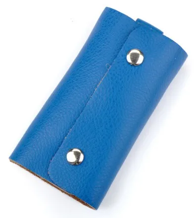 Factory Wholesale Key Bag Leather  Oem Custom Car Key Package Slim Wallet Men