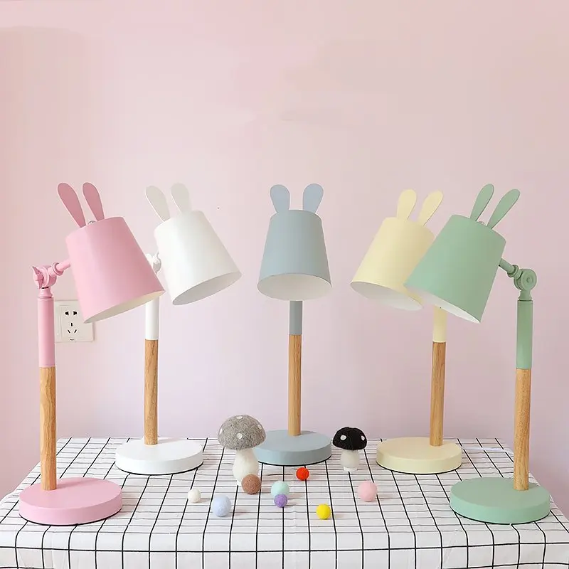 ^Cheap Nordic Rabbit Table Light Modern Children's Room Bedroom Led Stand Wood Iron Desk Light Decor bedside Reading Lighting Fixtures ^Cheap Nordic Rabbit Table Light Modern Children's Room Bedroom Led Stand Wood Iron Desk Light Decor bedside Reading Lighting Fixtures