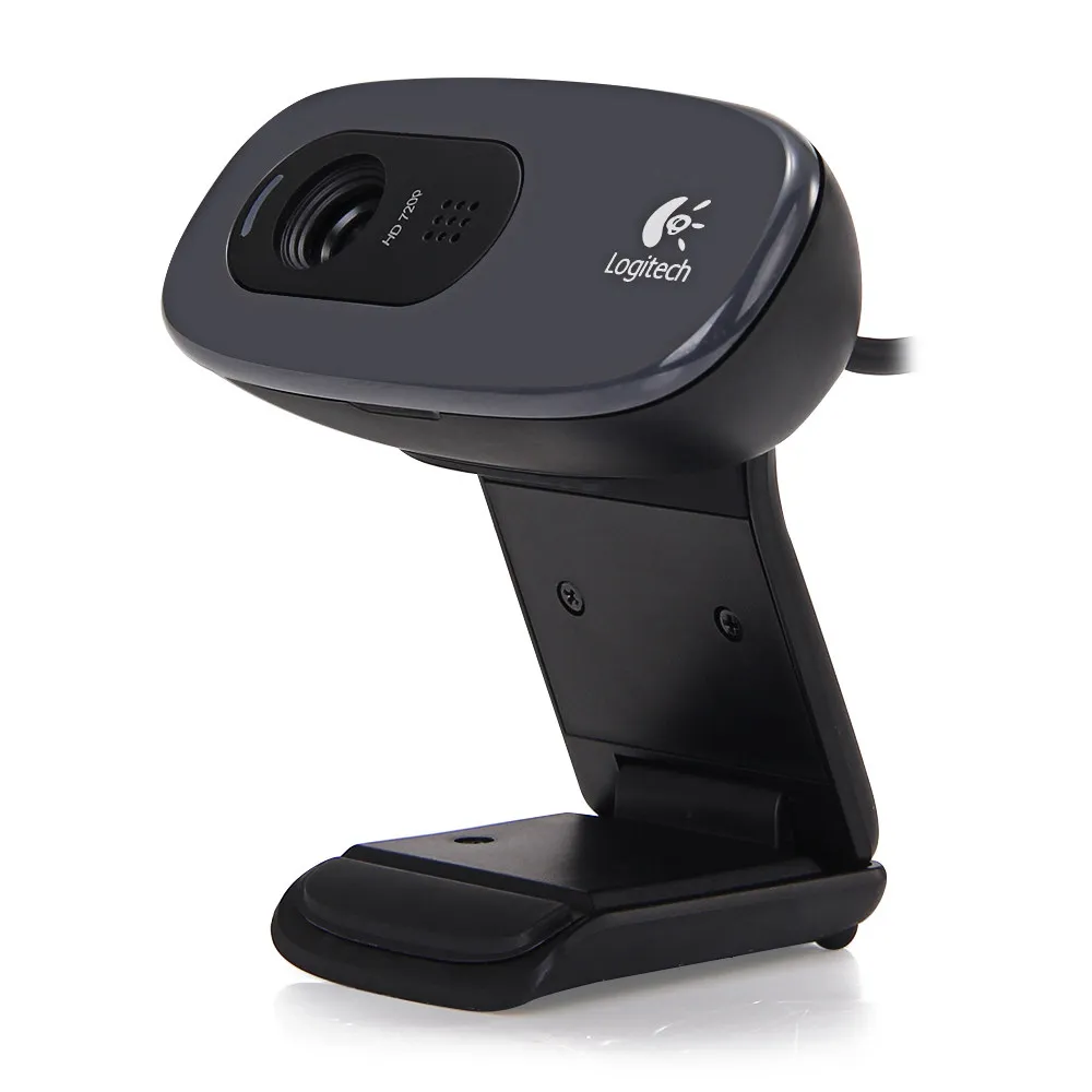 Оригинальная веб-камера logitech C270 HD Vid 720P со встроенным микрофоном USB2.0 Мини-Компьютерная камера для ПК ноутбука