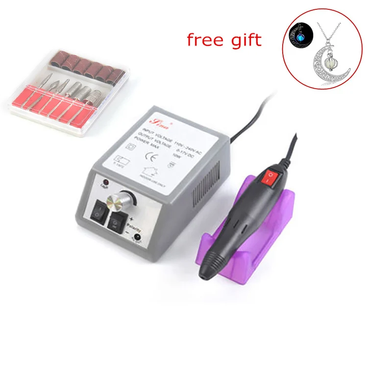 

Electric Drill Manicure Drill Machine 20000RPM Manicure Pedicure Pen Tool Kit Electric Sanding File Bit Drill Nail Art Tool