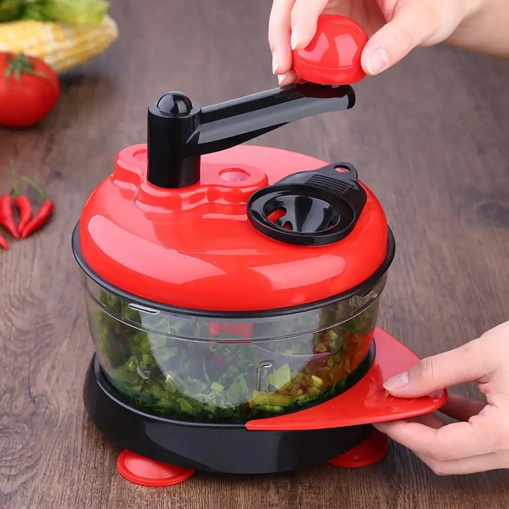 

1.5L Multi-Function Blender Manual Cutter Food Processor Meat Grinder Vegetable Chopper Shredder Cutter Egg Fruit Salad Blender