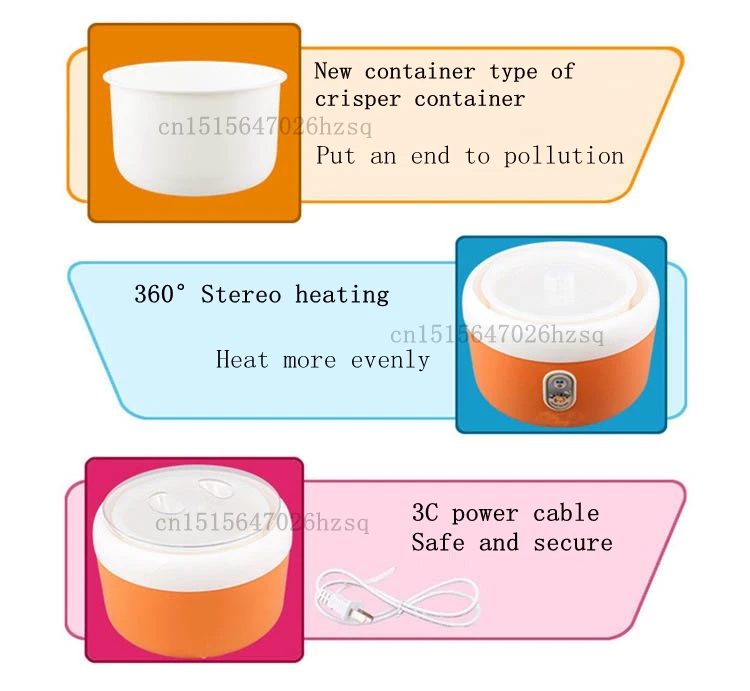 CUKYI Йогуртница рисовое вино машина 1.2л емкость, Электрический и автоматический, зеленый, оранжевый, розовый