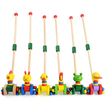 

Children Wooden Puzzle Trolley Coagent Kids Cartoon Animals Car Toys Baby Funny Wood Puzzle Trolley Cart Education Puzzle Toy