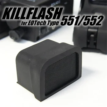 

CQC Tactical Airsoft Scope Killflash Protector Cover For Red Dot Sight 551 552 553 518 558 512 552 XPS2 EXPS2 XPS3 EXPS3