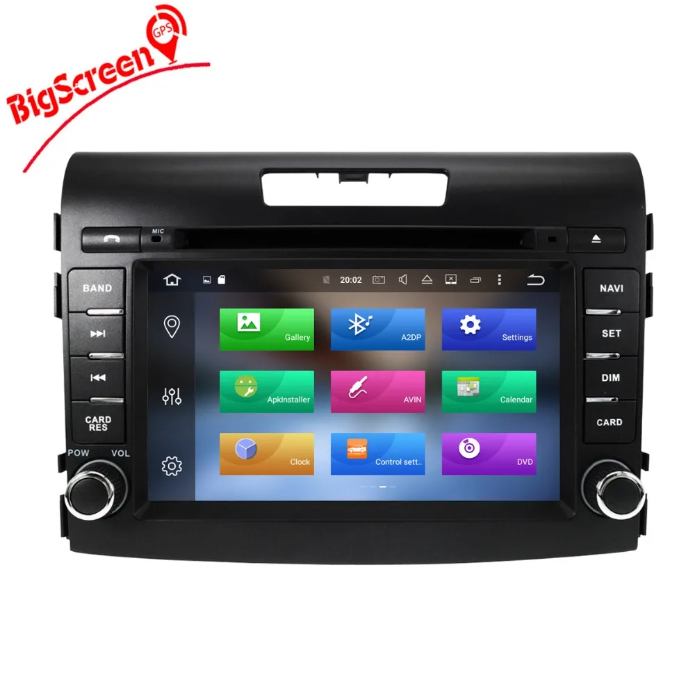 Top The Newest Android8.0 7.1 8 Core Car CD DVD Player GPS Navigation For Honda CRV 2012-2016 Autoradio Recoder Stereo headunit WIFI 2