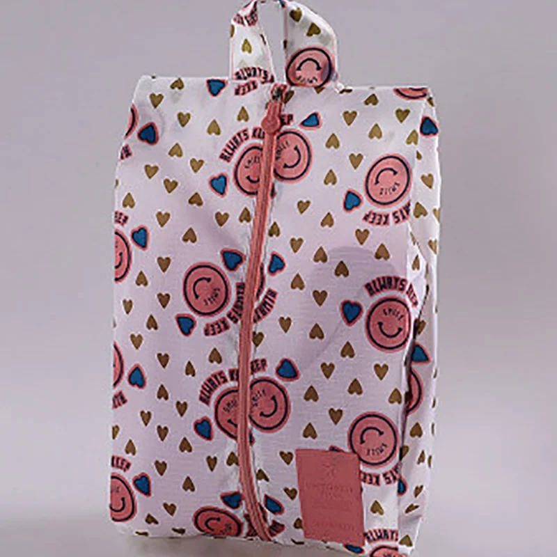Разноцветная портативная водонепроницаемая сумка для обуви, складная сумка для хранения, органайзер на молнии для туалетных принадлежностей, сумка для хранения косметики, сумка-Органайзер