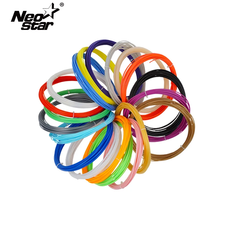 

NEO STAR 3D Printer Pen Pen Filament 1.75MM PLA Filament 7/10 Colors & 3D Painting Paper Graffiti Board Template