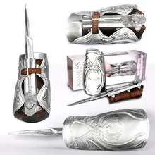 Hidden Blade Sleeve sword Action Figure assassins Hidden Blade Edward Weapons Sleeves swords Can the ejection kids toy gift Hidden Blade Sleeve sword Action Figure assassins Hidden Blade Edward Weapons Sleeves swords Can the ejection kids toy gift