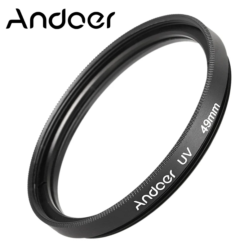 

49mm Andoer UV Ultra-Violet Filter Lens Protector for Canon Nikon DSLR Cameras