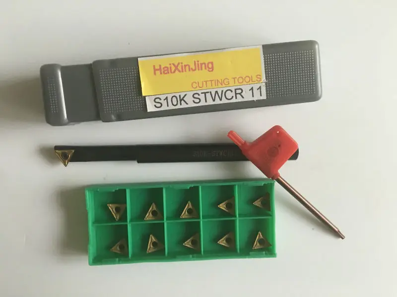 1PC Turning tool holder S10K STWCR 11 for TCMT inserts ,Indexable CNC